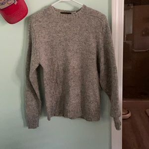 Grey wool sweater